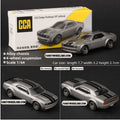 CCA 1:64 2022 Dodge Challenger SRT Grey Jailbreak Diecast Model Car