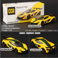 McLaren P1 GTR Yellow Diecast Model Car