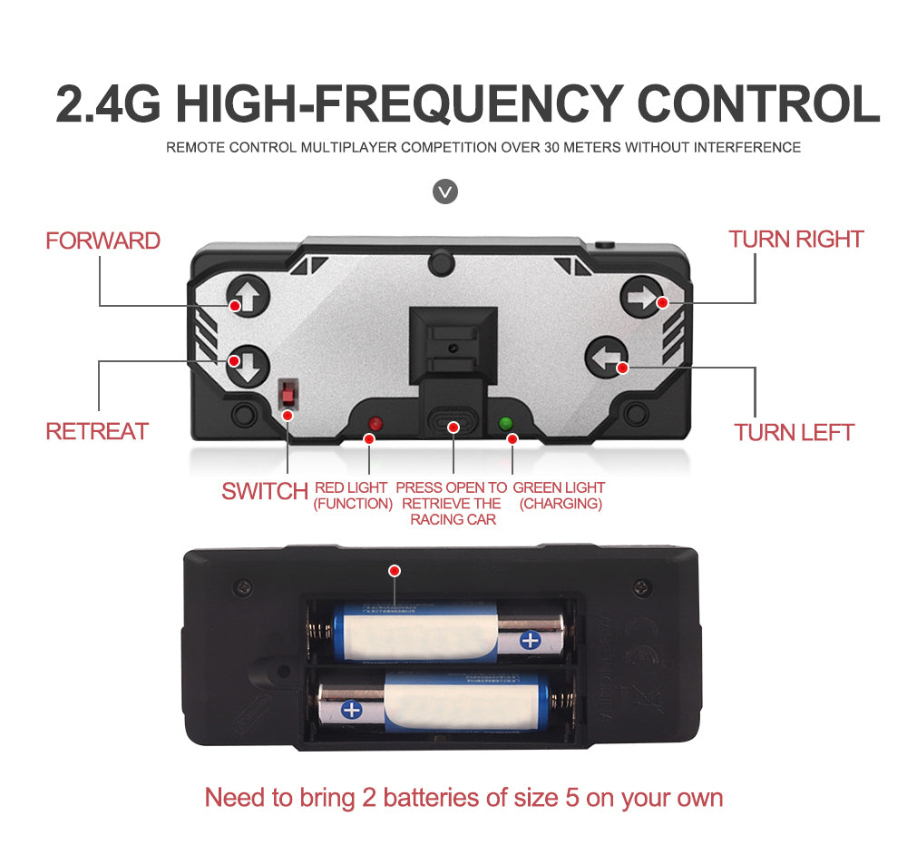 Rechargeable RC Can Car - Aston Martin 2022 V12 Vantage
