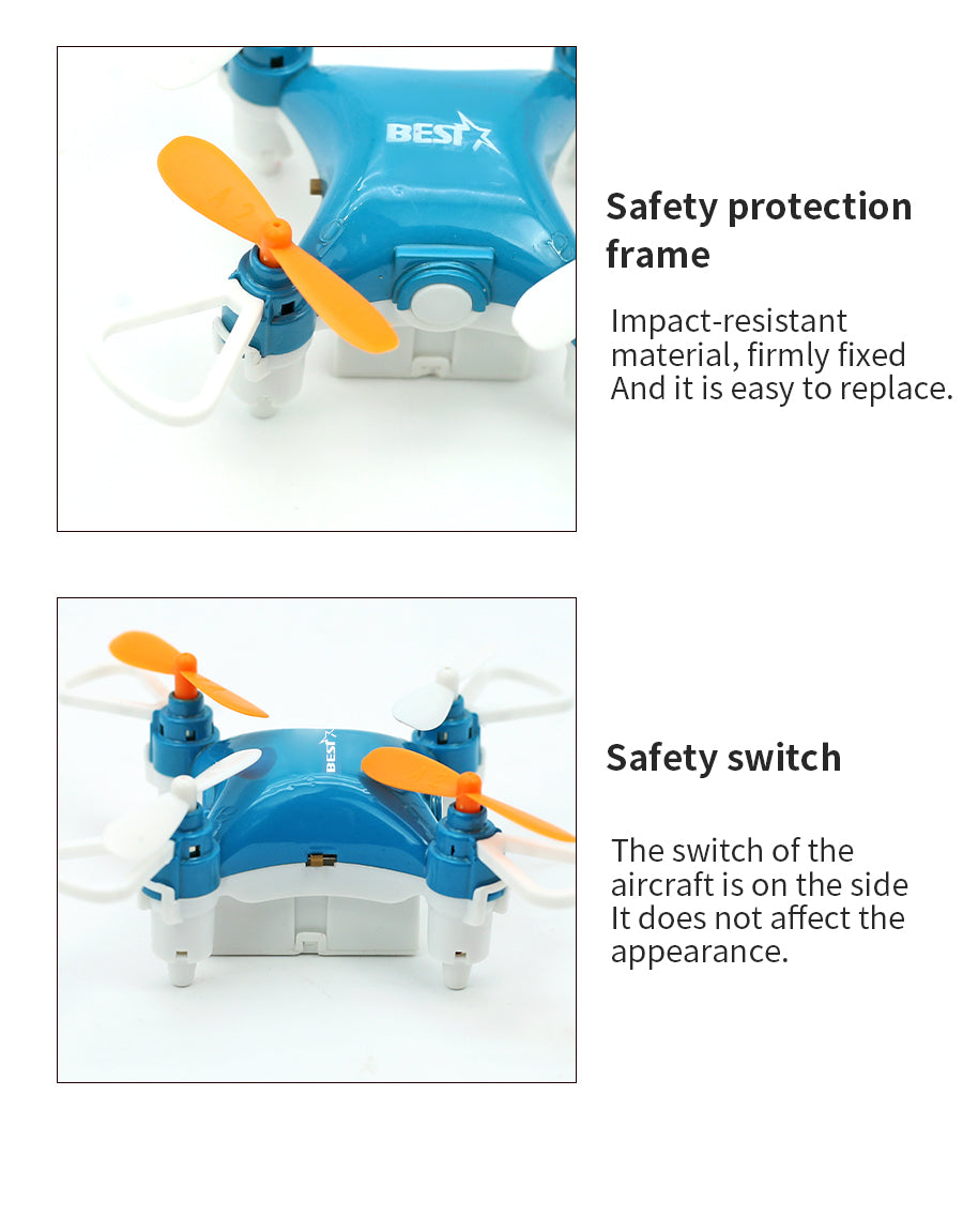 Quadcopter Rechargeable RC Micro Drone Toy