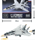 1:72 DIY Tomcat F-14 Fighter Model