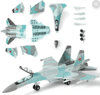 1:100 DIY SU-35S Multi-Role Fighter Model