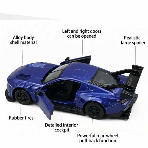 1:42 Ford Mustang GT3 Diecast Model Car