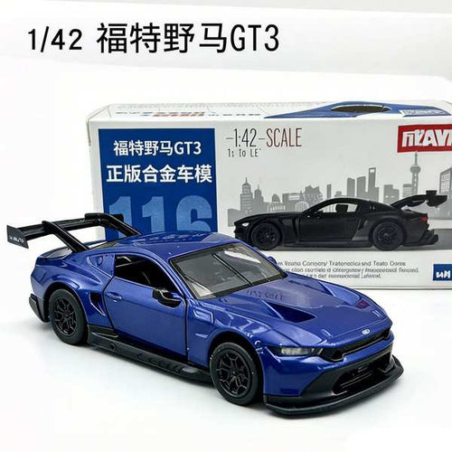 1:42 Ford Mustang GT3 Diecast Model Car
