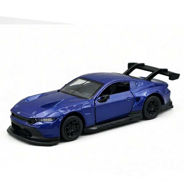 1:42 Ford Mustang GT3 Diecast Model Car Blue