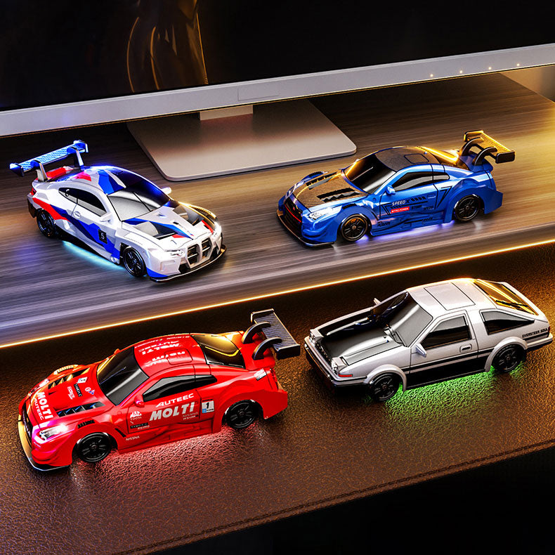 Blue Nissan GT-R (R35) 1:43 Alloy 4WD Metal Drift Car With Accessories