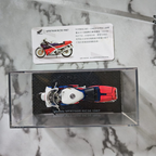 Top view of Official Licensed Honda VFR750R RC30 1987 1:24 Diecast Motorcycle Model
