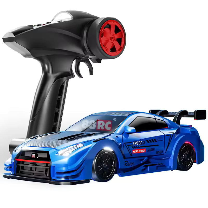 1:43 Scale Alloy 4WD Metal Premium Drift Car With Accessories