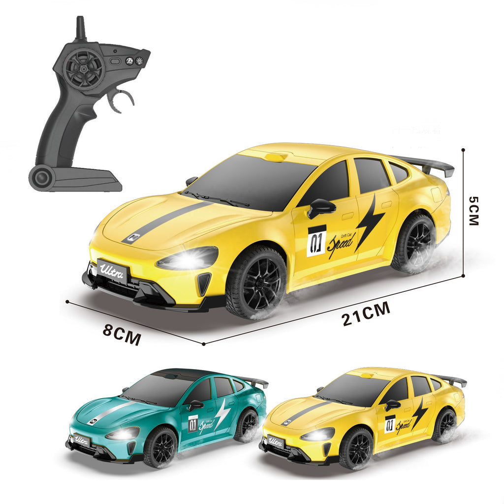 Xiaomi SU7 4WD RC Drift Car With Tires & Traffic Cones