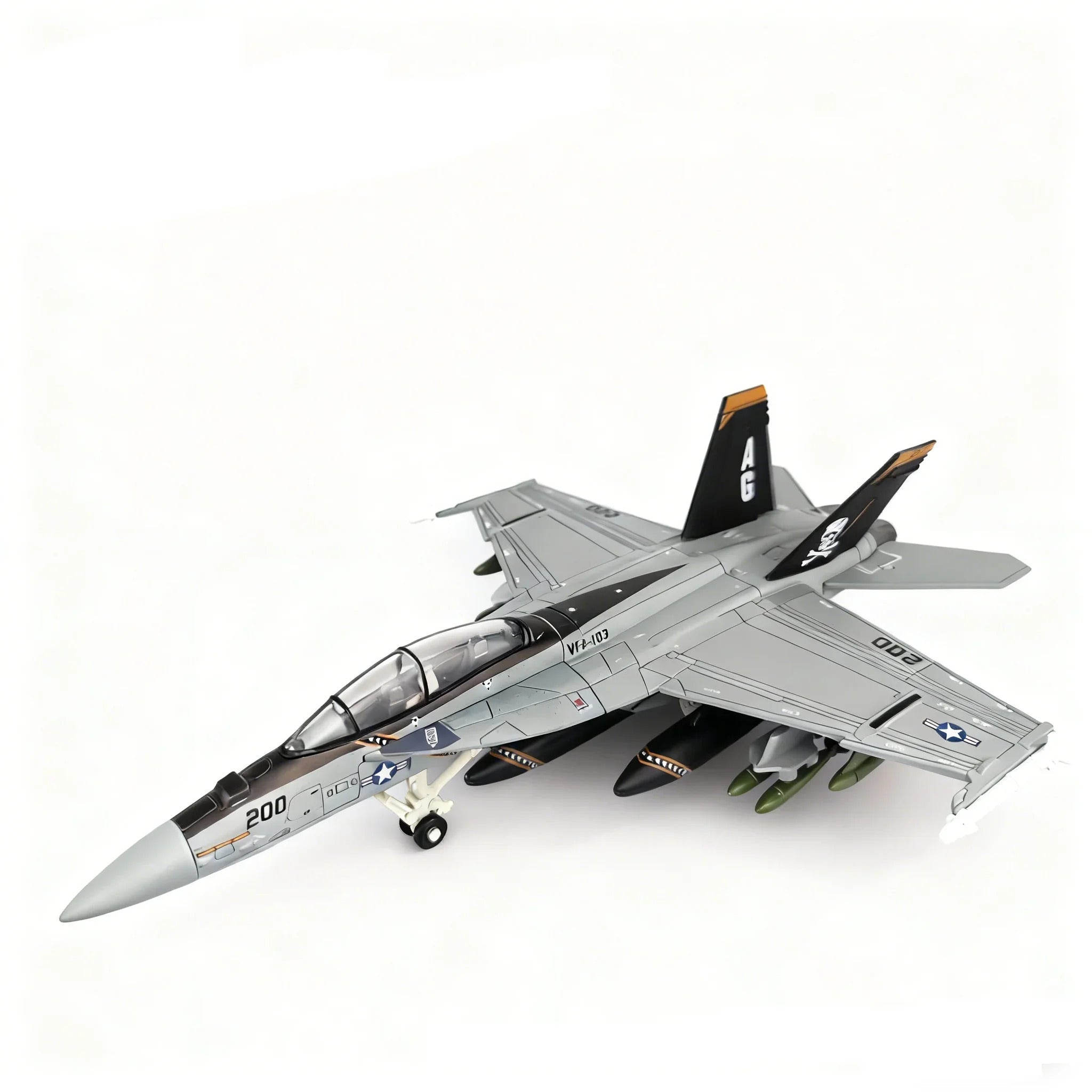 1:72 F-18 Super Hornet Attack Aircraft DIY Model Kit