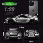 Nissan GT-R (R35) 4WD RC Drift Car With Tires & Traffic Cones
