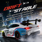BMW M4 4WD RC Drift Car With Tires & Traffic Cones