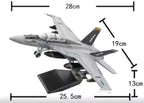 1:72 F-18 Super Hornet Attack Aircraft DIY Model Kit