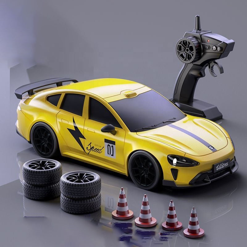 Xiaomi SU7 4WD RC Drift Car With Tires & Traffic Cones