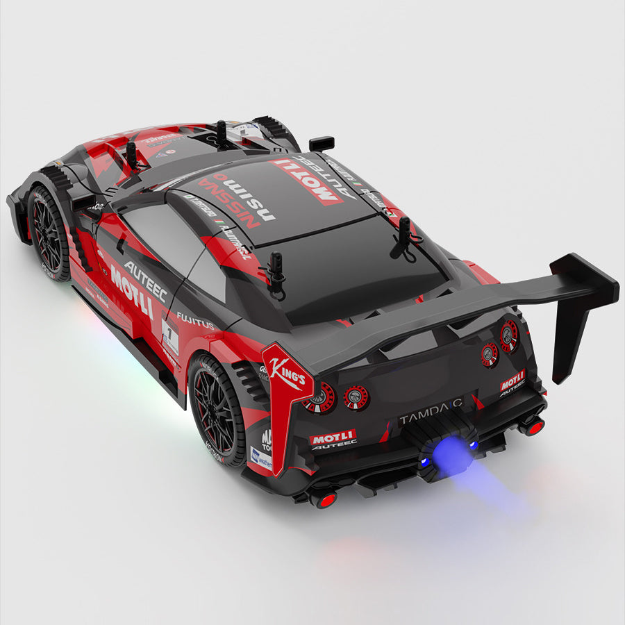 GTR R35 4WD RC Drift Car With Tires & Traffic Cones