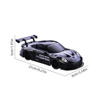 Porsche 911 GT3 RS 4WD RC Drift Car With Tires & Traffic Cones
