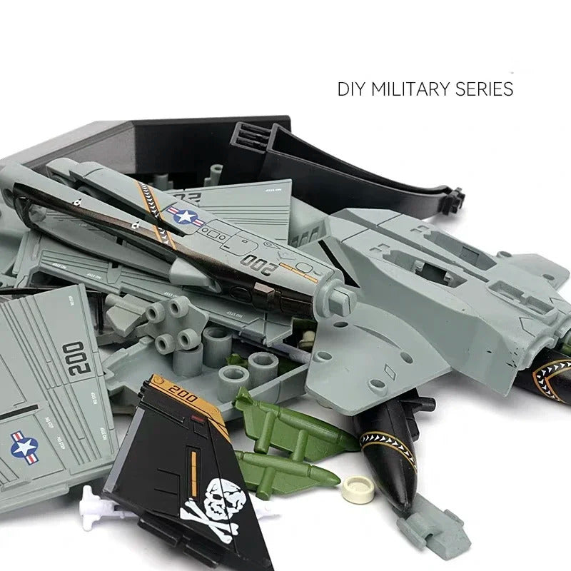 1:72 F-18 Super Hornet Attack Aircraft DIY Model Kit