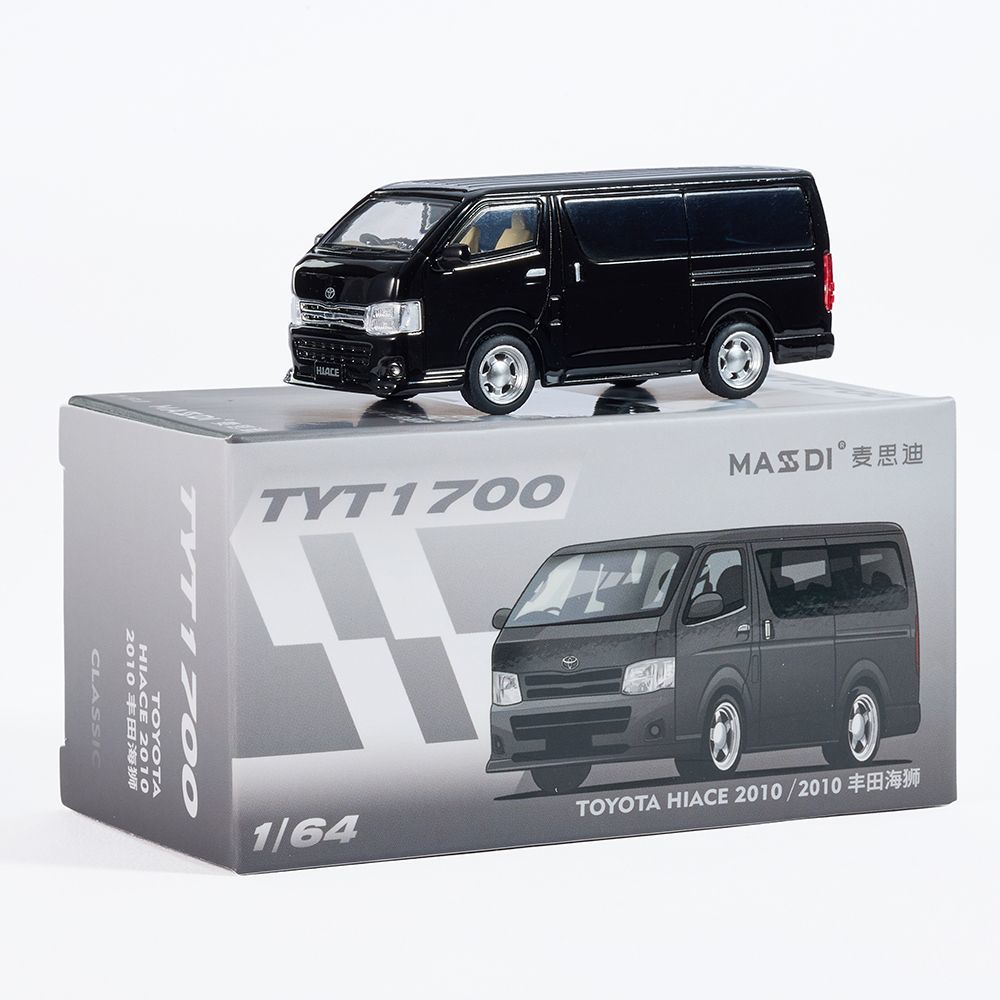 Toyota HIACE 2010 Black Diecast