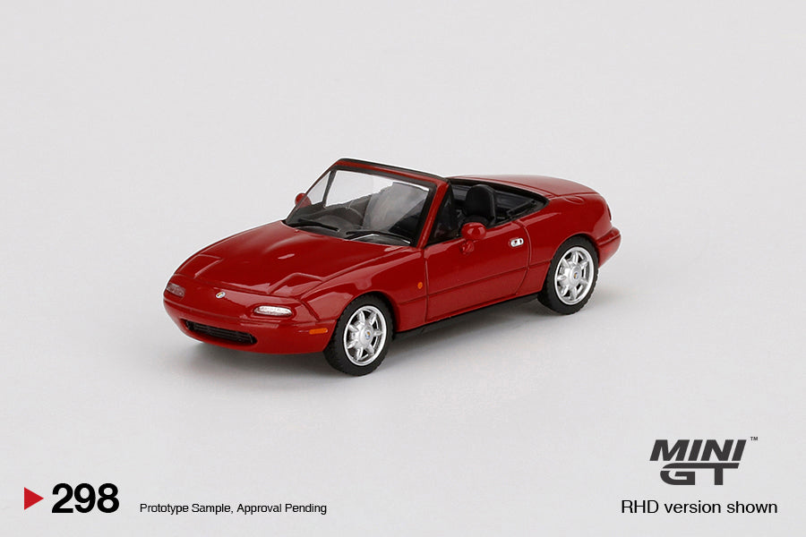 Mini GT 298 Eunos Roadster Classic Red