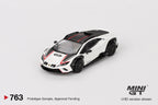 Mini GT 763 Lamborghini Huracán Sterrato Bianco Asopo Front
