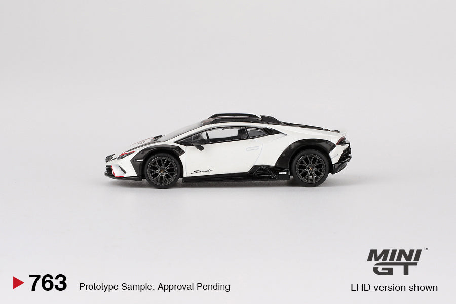 Mini GT 763 Lamborghini Huracán Sterrato Bianco Asopo