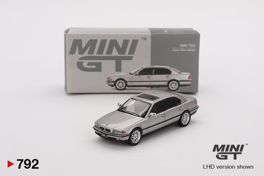 Mini GT 792  BMW 750IL Aspen Silver Metallic Diecast Model Car in Bangladesh
