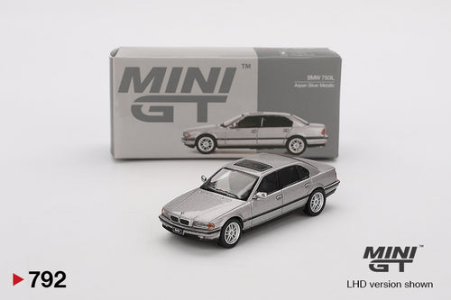 Mini GT 792  BMW 750IL Aspen Silver Metallic Diecast Model Car in Bangladesh