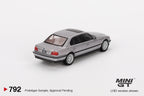 Mini GT 792  MGT00792 Bangladesh BMW 750IL Aspen Silver Metallic Diecast Model Car