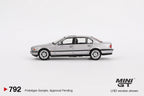 Mini GT 792  BMW 750IL Aspen Silver Metallic Diecast Model Car FancyWheels BD