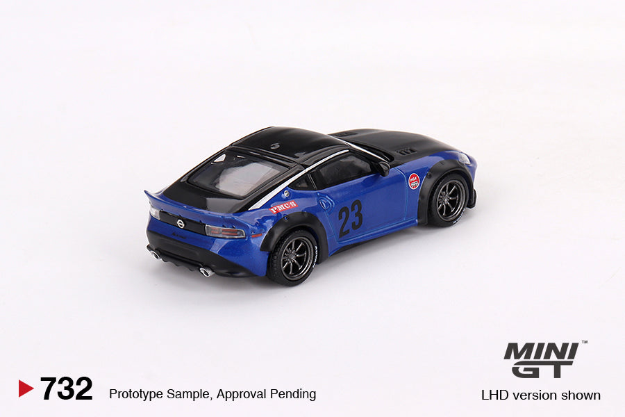 Mini GT 732 Nissan Z LB NATION WORKS Seiran Blue