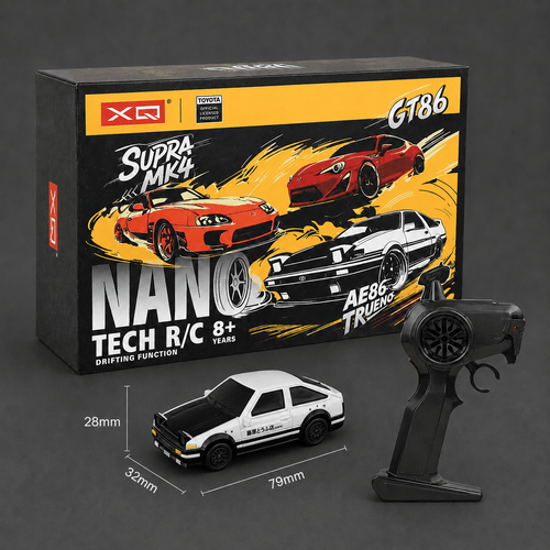 Officially Licensed Trueno AE86 4WD 1:64 Mini Drift Car price in bangladesh