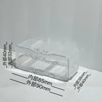 Stackable Transparent Storage Display Box 1:64 - 10 Piece Bundle