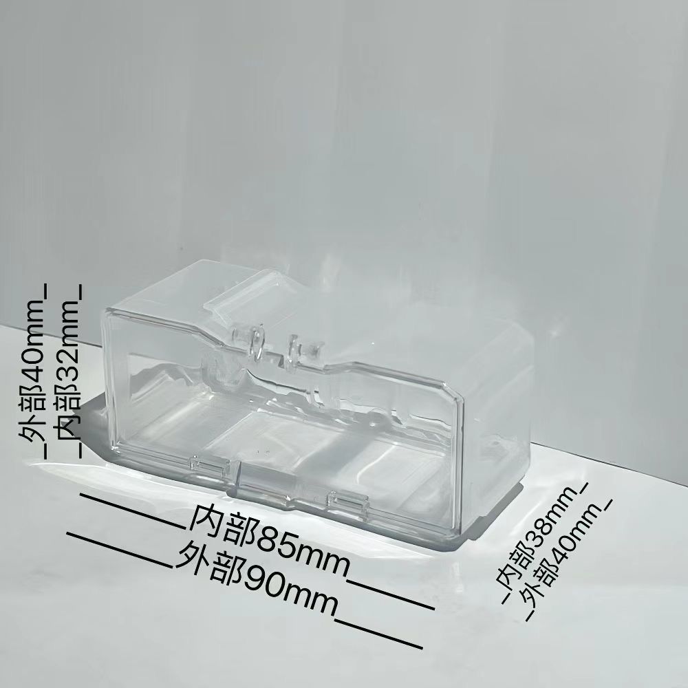 Stackable Transparent Storage Display Box 1:64 - 10 Piece Bundle
