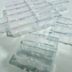 Stackable Transparent Storage Display Box 1:64 - 10 Piece Bundle