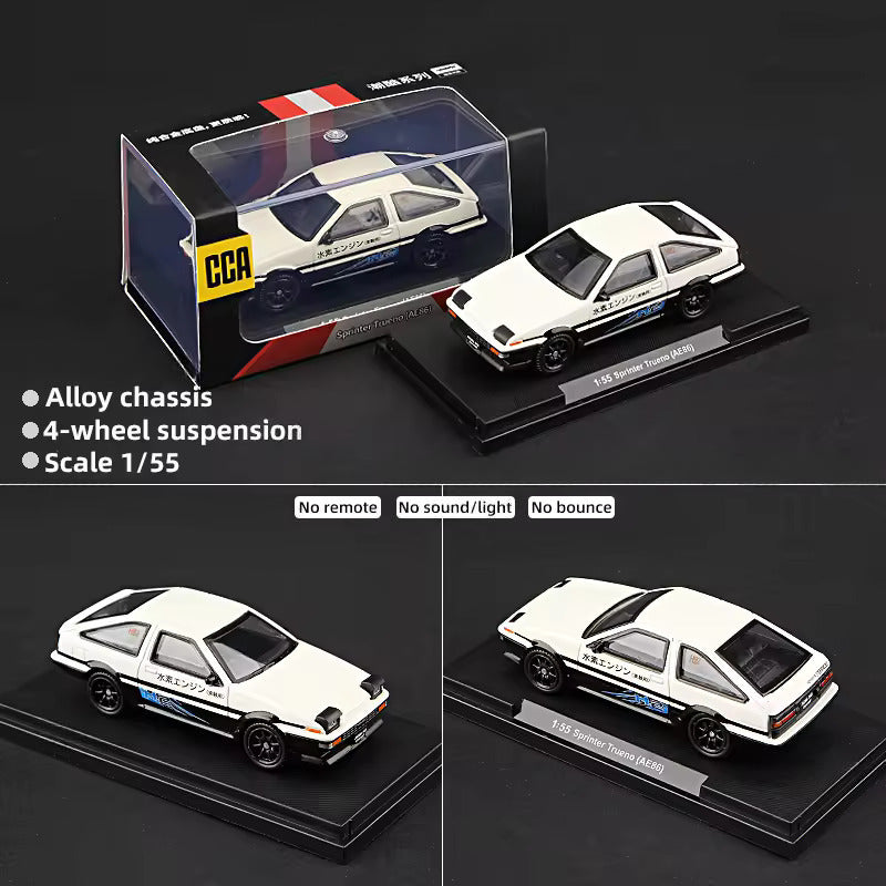 CCA 1:64 Toyota AE86 Sprinter Trueno Diecast Model Car