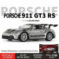 1:36 Porsche 911 GT3 RS Gray Diecast Model Car