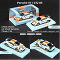 CCA 1:64 Porsche 911 GT2 RS GULF Diecast Model Car