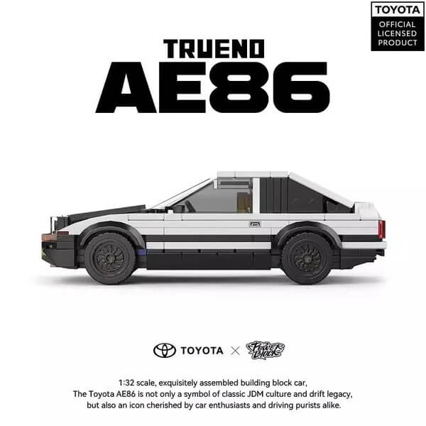 AE86 PowerBlock Toyota Official Licensed Product
