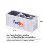 1:30 Scale Cargo Container Pen Holder Storage Box - FedEx