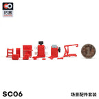 XCARTOYS Scale Garage Equipment size standard