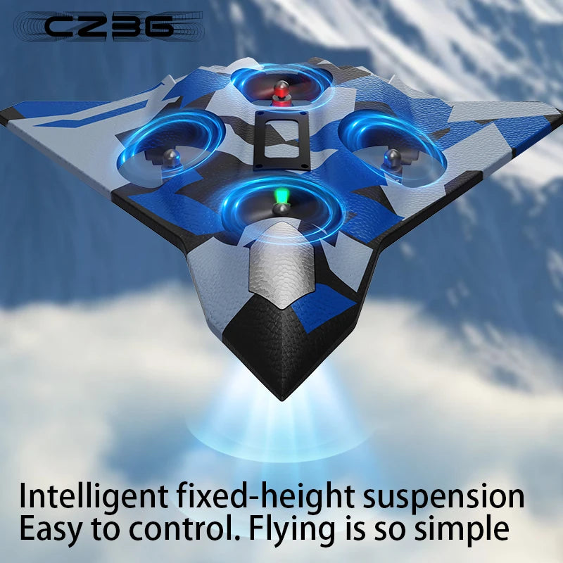 Remote Controlled Rechargeable EPP Foam Bomber Plane