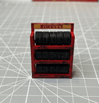 1:64 Michelin/Continental/Firelli Tire Rack for Diorama House