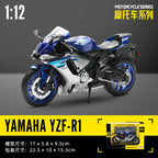 CCA 1:12 Yamaha YZF-R1 Yamaha Official Licensed Diecast Model Bike