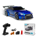 Nissan GTR Subaru Blue 4WD RC Drift Car With Tires & Traffic Cones